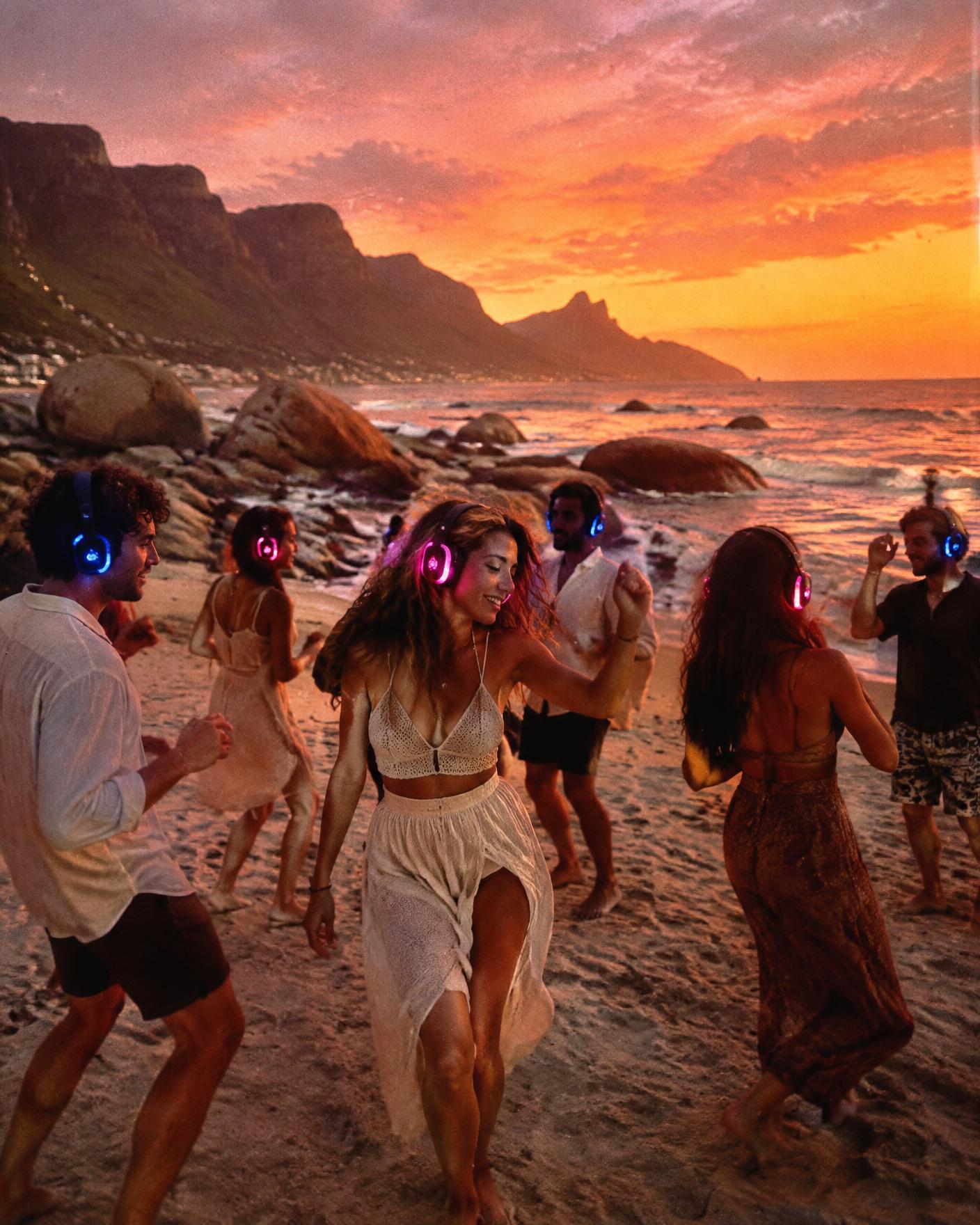 Silent Disco on Clifton 1 members gathering
